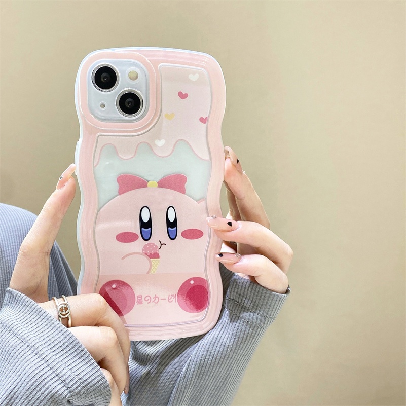Soft Case Silikon TPU Motif Kartun Peach Pink Untuk iPhone 13 12 11 Pro Max X Xr Xs Max SE 8 7 6 6s Plus