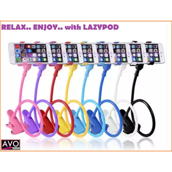 LAZYPOD / TONGSIS JEPIT SANTAI - PUTAR 360 DERAJAT KOKOH