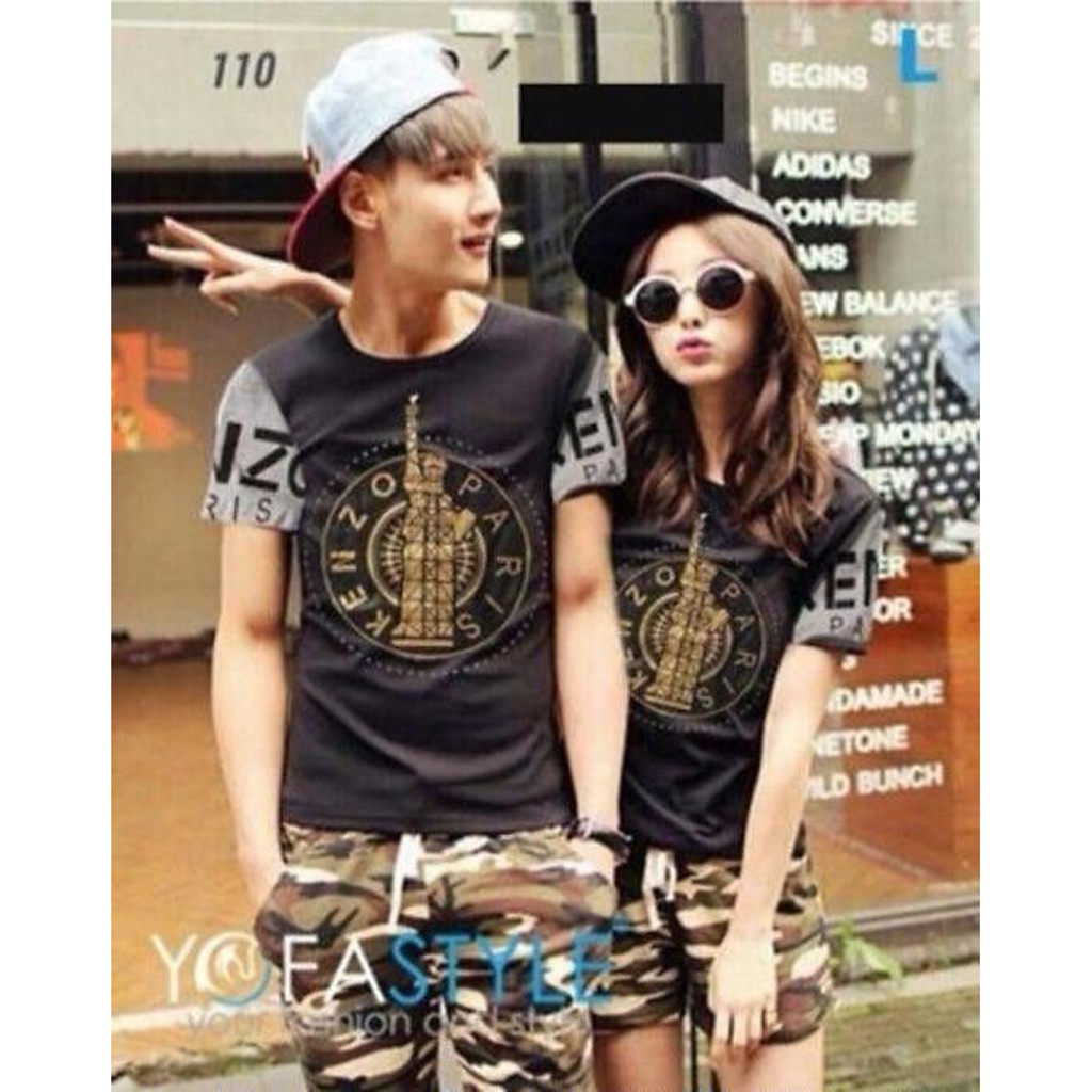 Terbaru KAOS COUPLE KENZO PARIS