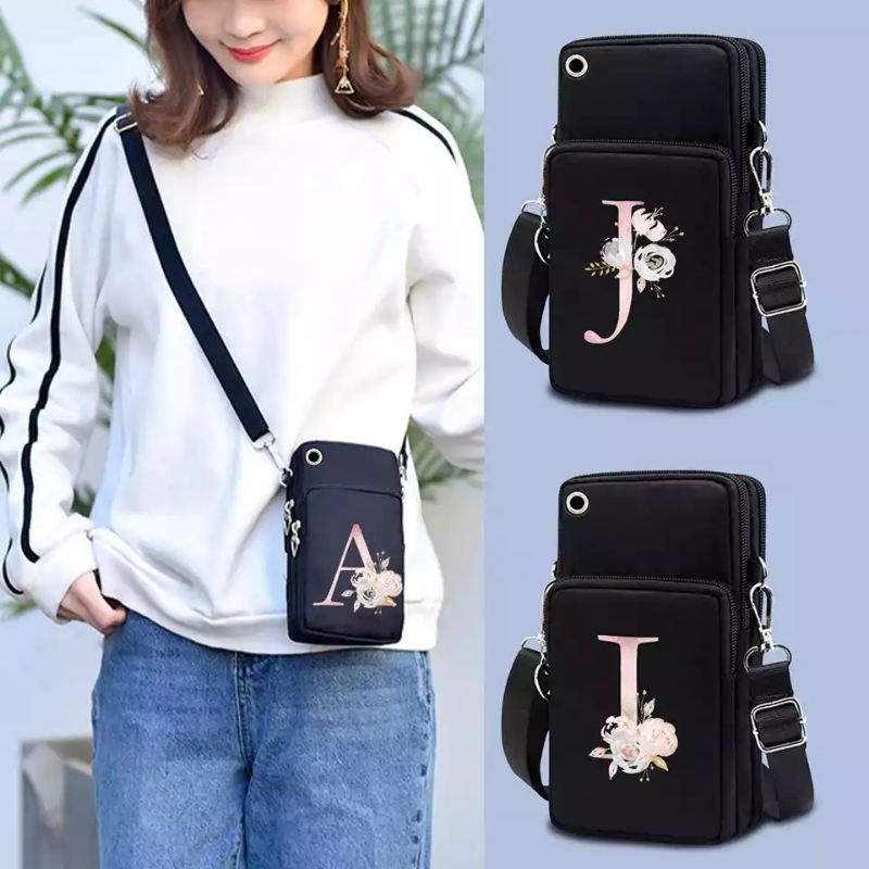 Tas hsndphone seller semua jenis oppo xiaomi iphone slingbag