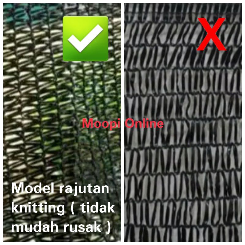 Jaring Paranet 60% lebar 3M Harga per METER PERSEGI BUKAN per METER