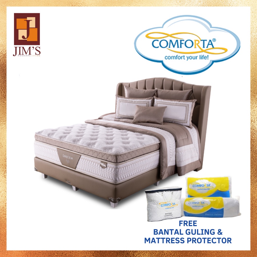 COMFORTA SPRING BED COMFORT DREAM FULL SET