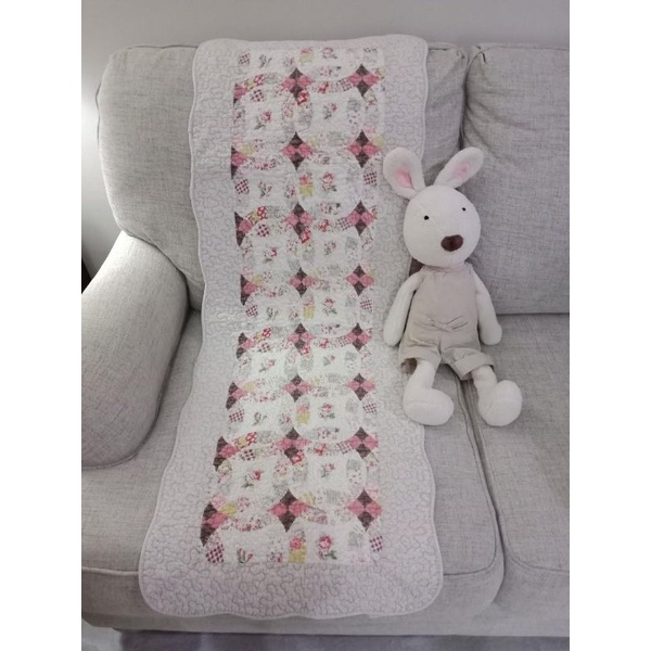 Taplak/Keset Panjang Quilting Shabby