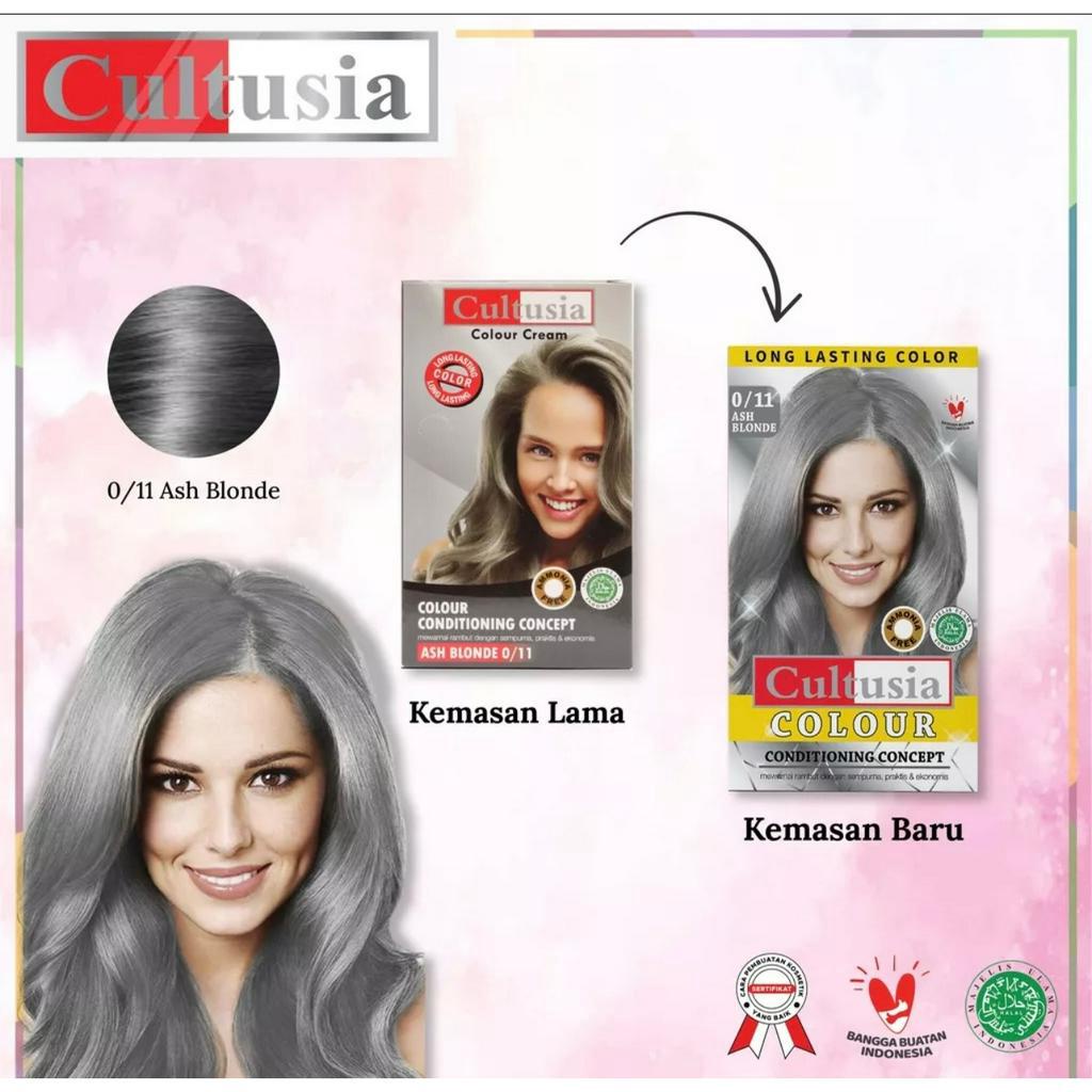 Cultusia Hair Color Ash Blonde 0/11 30 ML