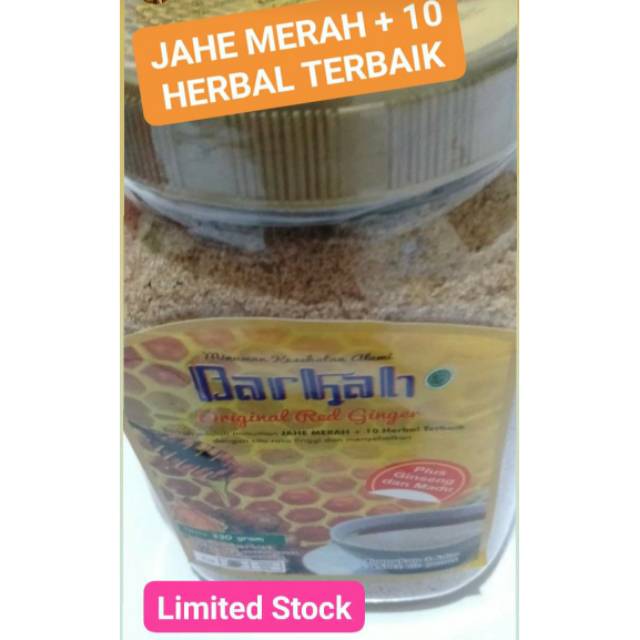 

JAHE MERAH 330Gram untuk menjaga daya tahan tubuh