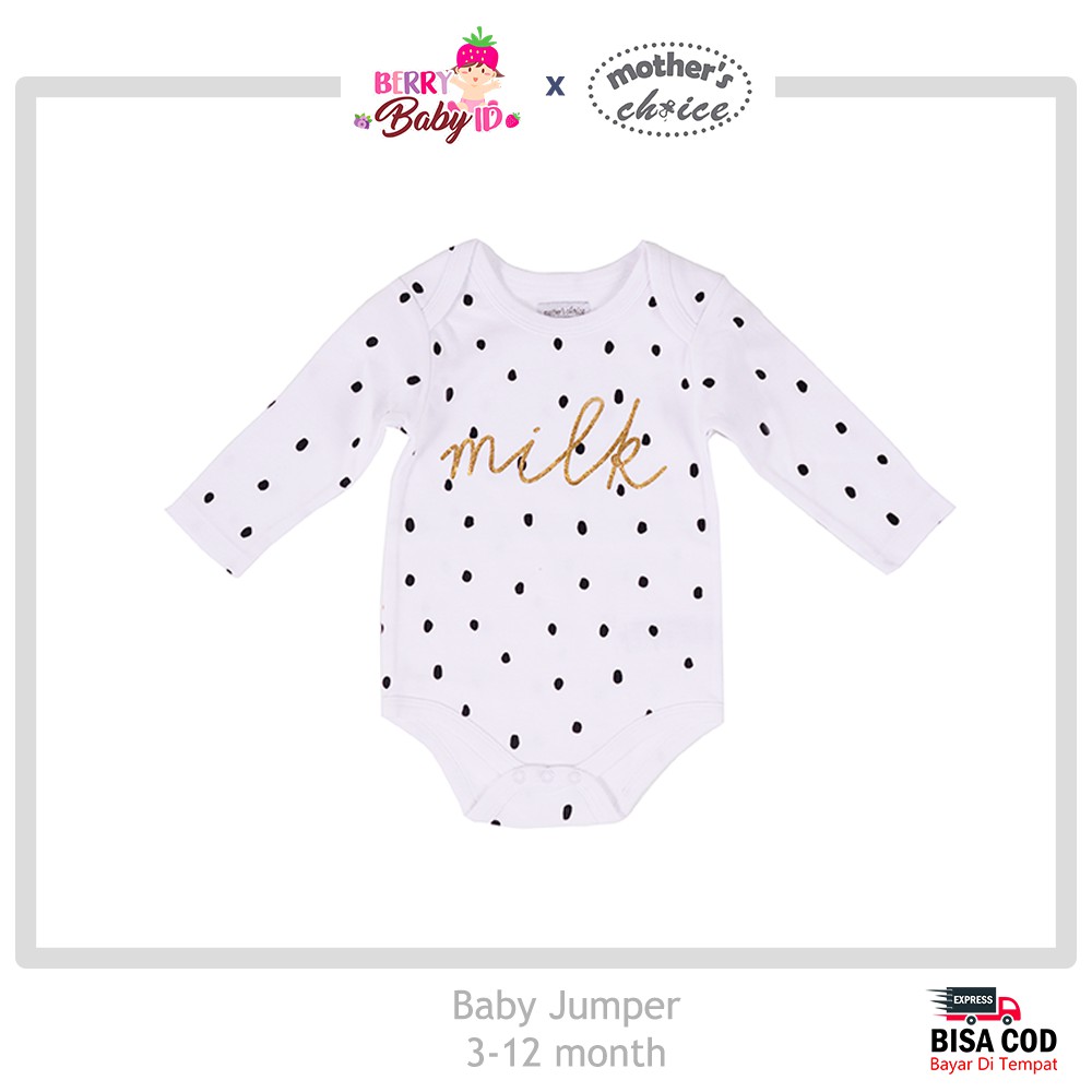 Mother's Choice SNI Jumper Panjang Bayi Baju Bayi Lucu MCH034 Berry Mart