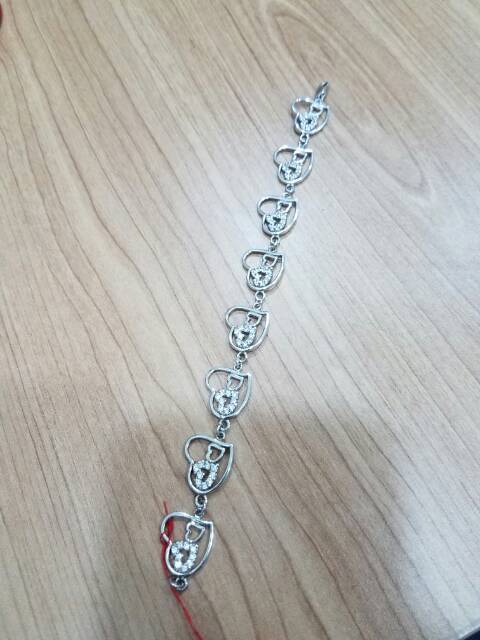 Gelang love silver 925 | gelang love perak asli