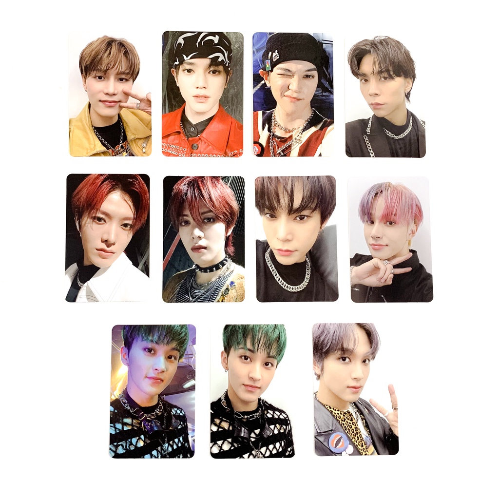 [sharing] NCT (03) UNIVERSE MD - PHOTOCARD / LUGGAGE STICKER NCT 127 EARTHQUAKE