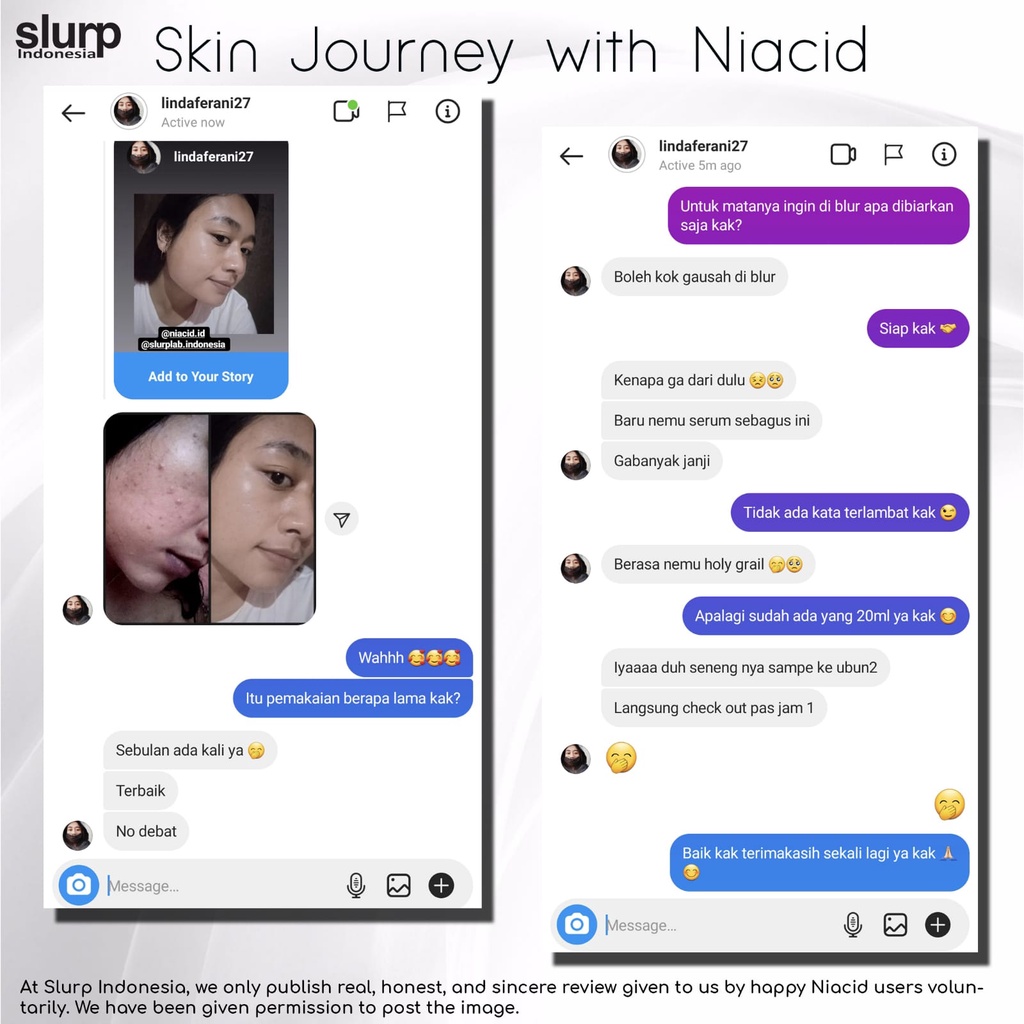 Niacid by Slurp Laboratories Korea All in One Face Serum BPOM Approved Bergaransi Asli-7