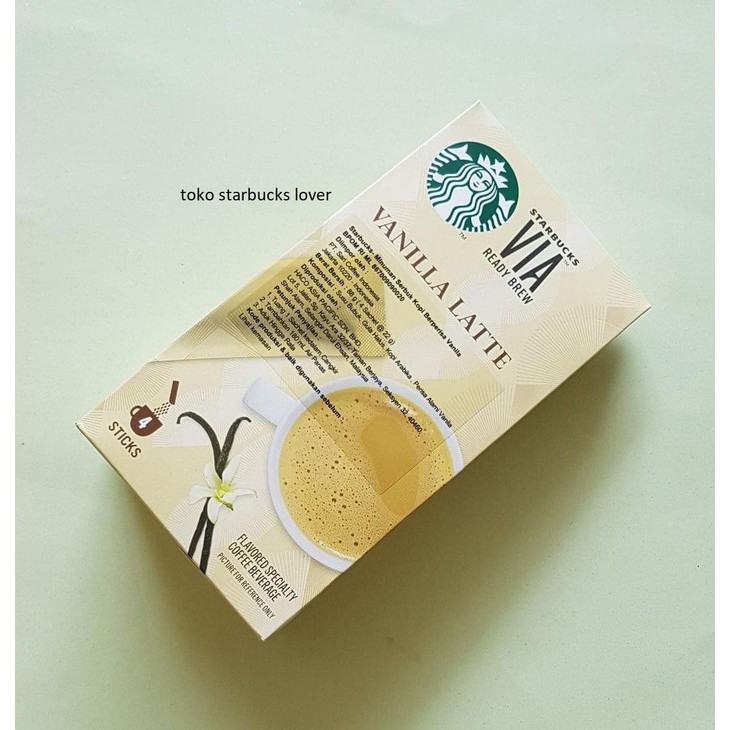 

Starbucks Coffee Via Ready Brew Vanilla Latte