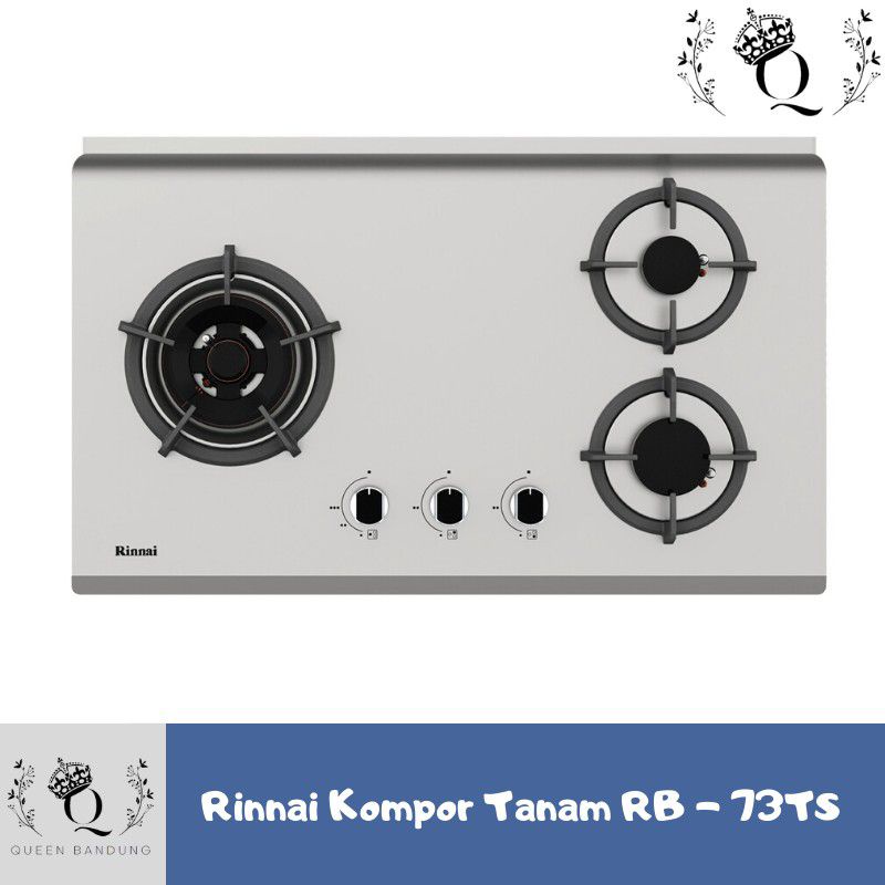 Kompor Tanam Kaca Rinnai RB 73 TS