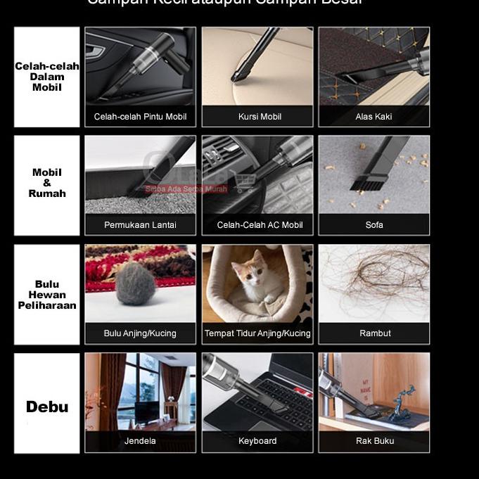 ☺ ALAT VACUM CLEANER / PENYEDOT DEBU WIRELESS OLL-1030 ☆