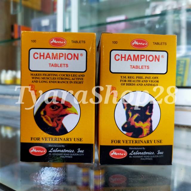 CHAMPION vitamin ayam import