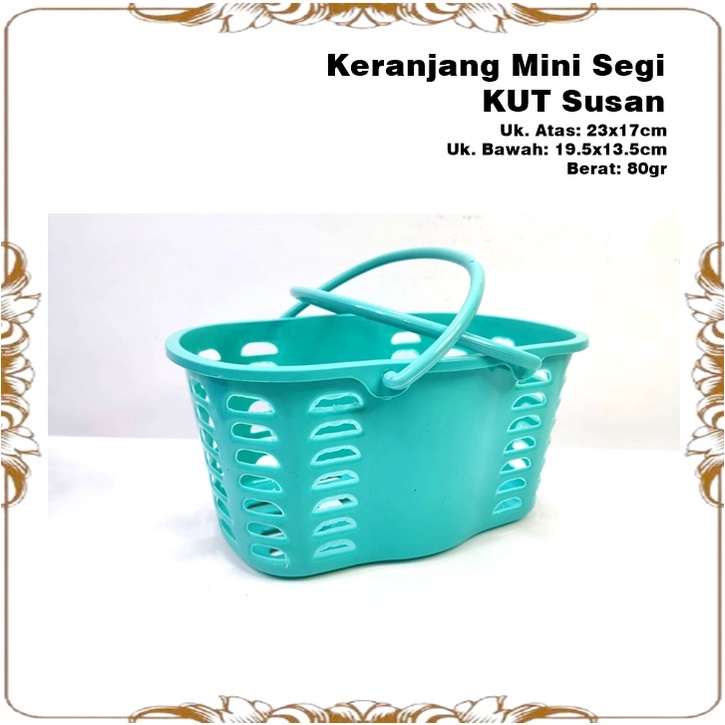 Keranjang Mini Segi KUT Susan