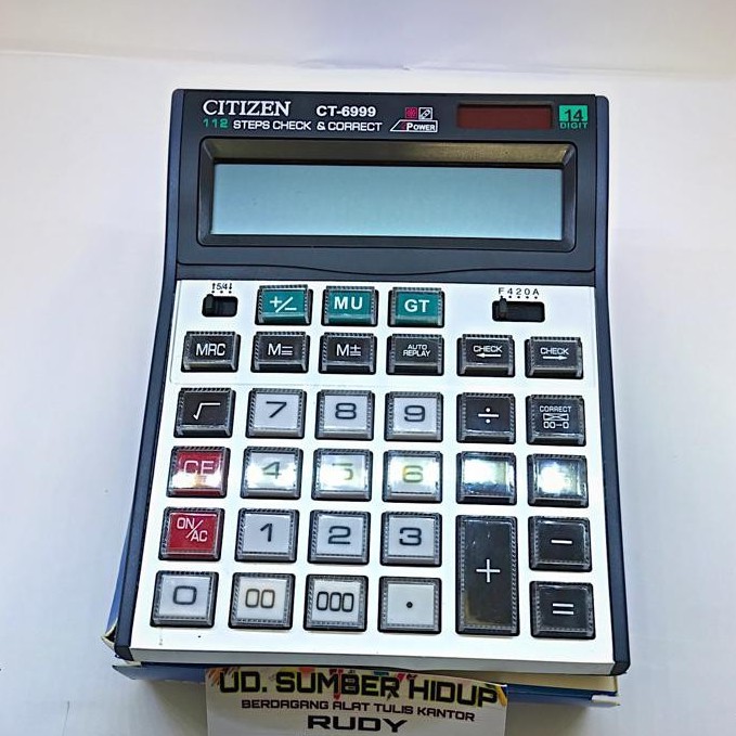 

Kalkulator CITIZEN (CT-6999), 100% ORIGINAL