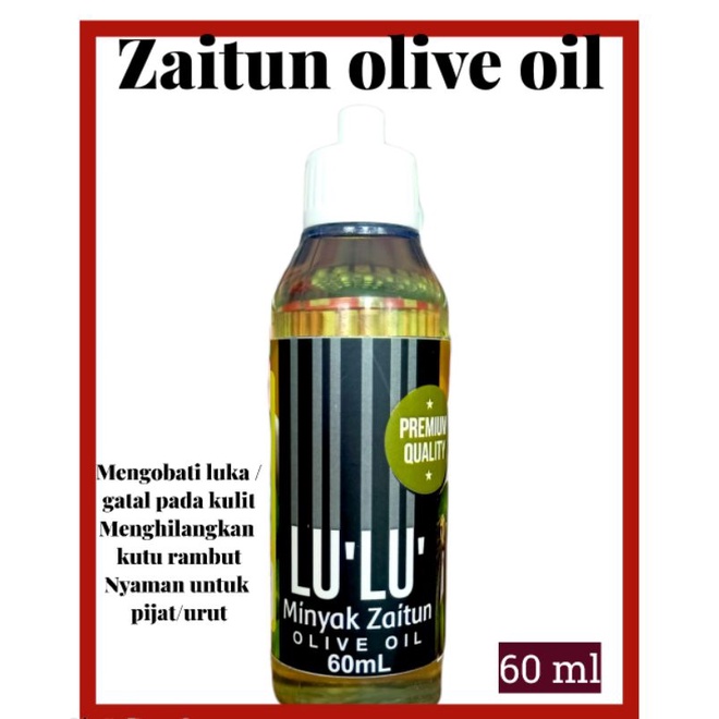 

Minyak Zaitun Pomace Lu'lu' Olive Oil 60ml
