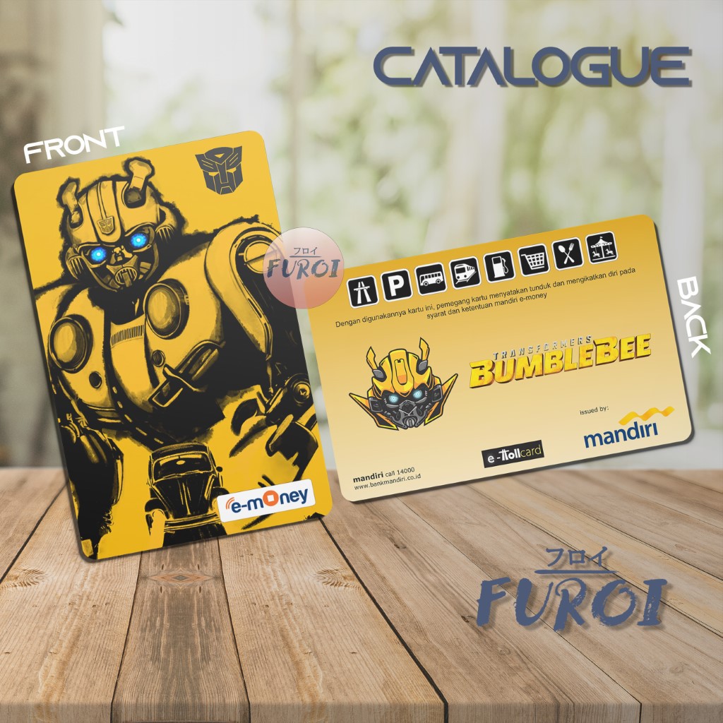Custom Flazz BCA | Custom Emoney Mandiri | Transformers | Bumblebee