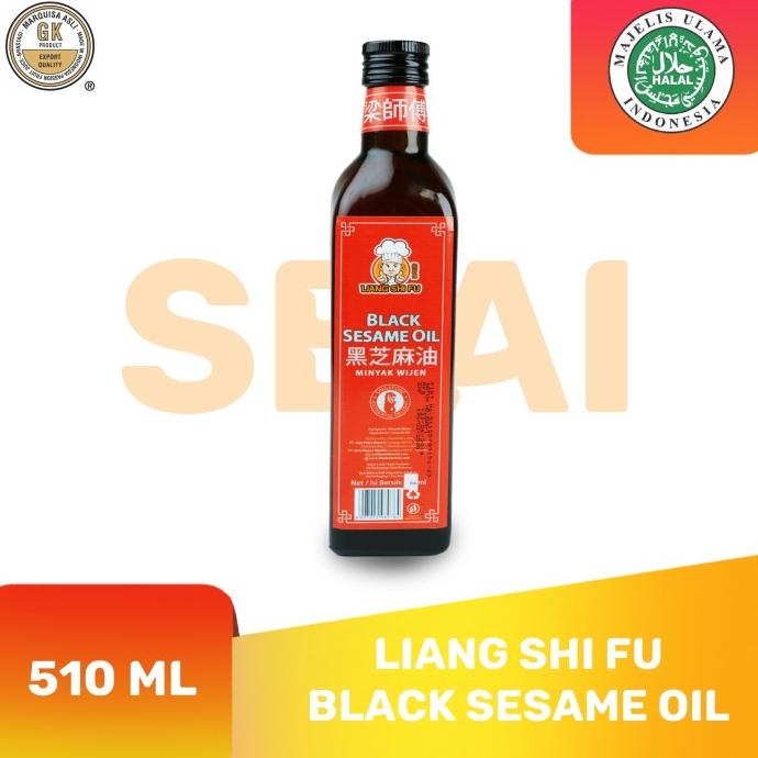 

Liang Shi Fu Black Sesame Oil / Minyak Wijen 510ML Produk Malaysia