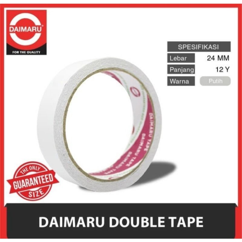 

DOUBLE TAPE DAIMARU 1/2 in, 1 in , 2in