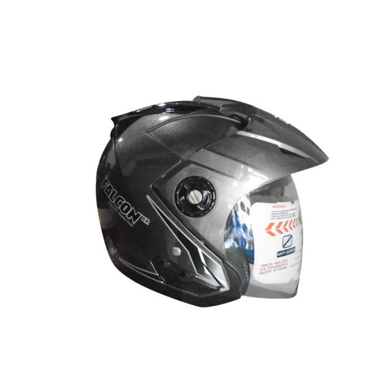 Helm OXY Falcon Solid Gun Metalic