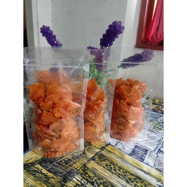 

keripik moring pedas