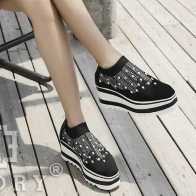 sepatu boot emory fashion wanita