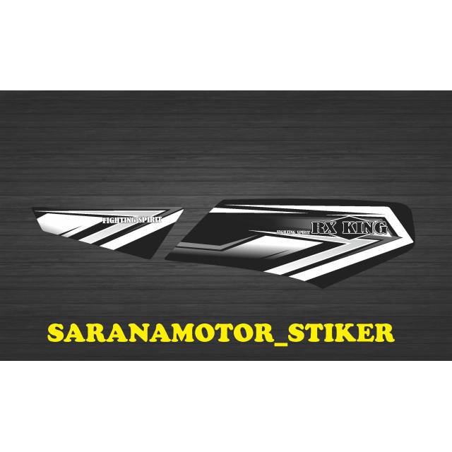 Stiker Lis Variasi RX king