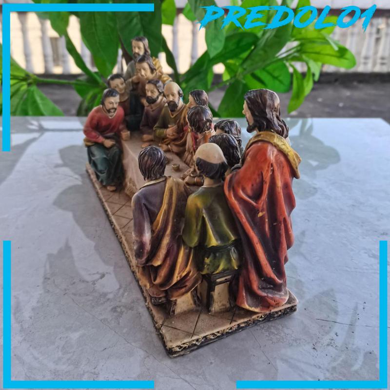 (Predolo1) Patung Resin The Last Supper Untuk Dekorasi Kamar Tidur