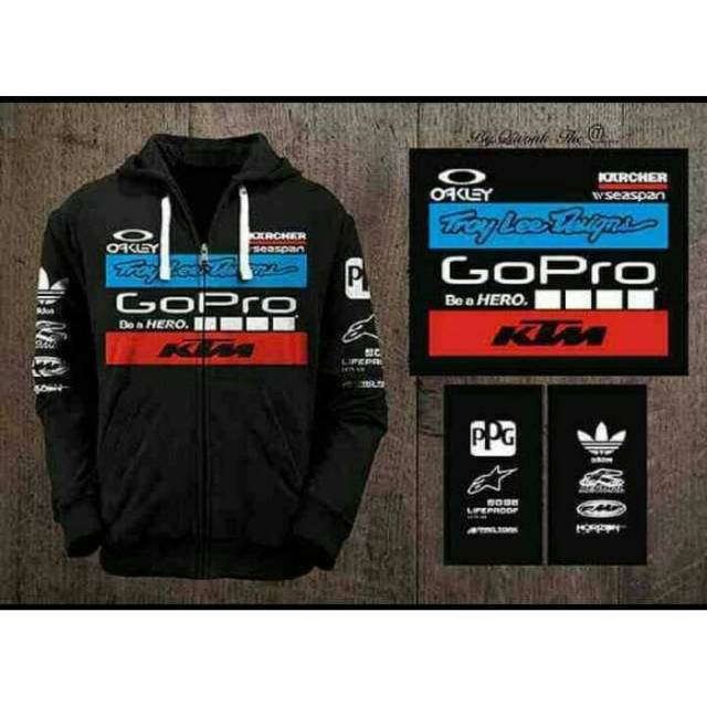 Jaket KTM GoPro Hitam Navy