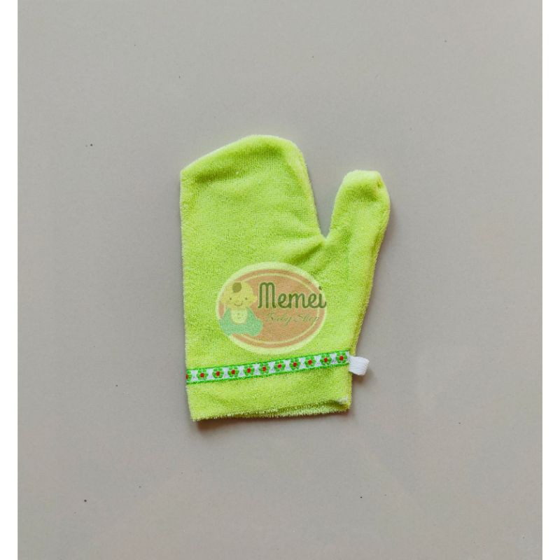 1/2 LUSIN (6 pcs) Waslap bayi JARI perlengkapan bayi lahir