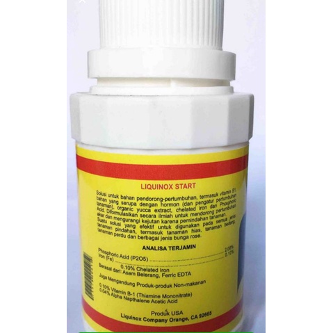 pupuk tanaman Vitamin B1 100 Ml Liquinox star Vit B