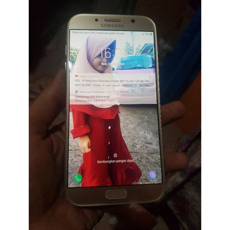 lcd samsung a7 2017 original copotan tested