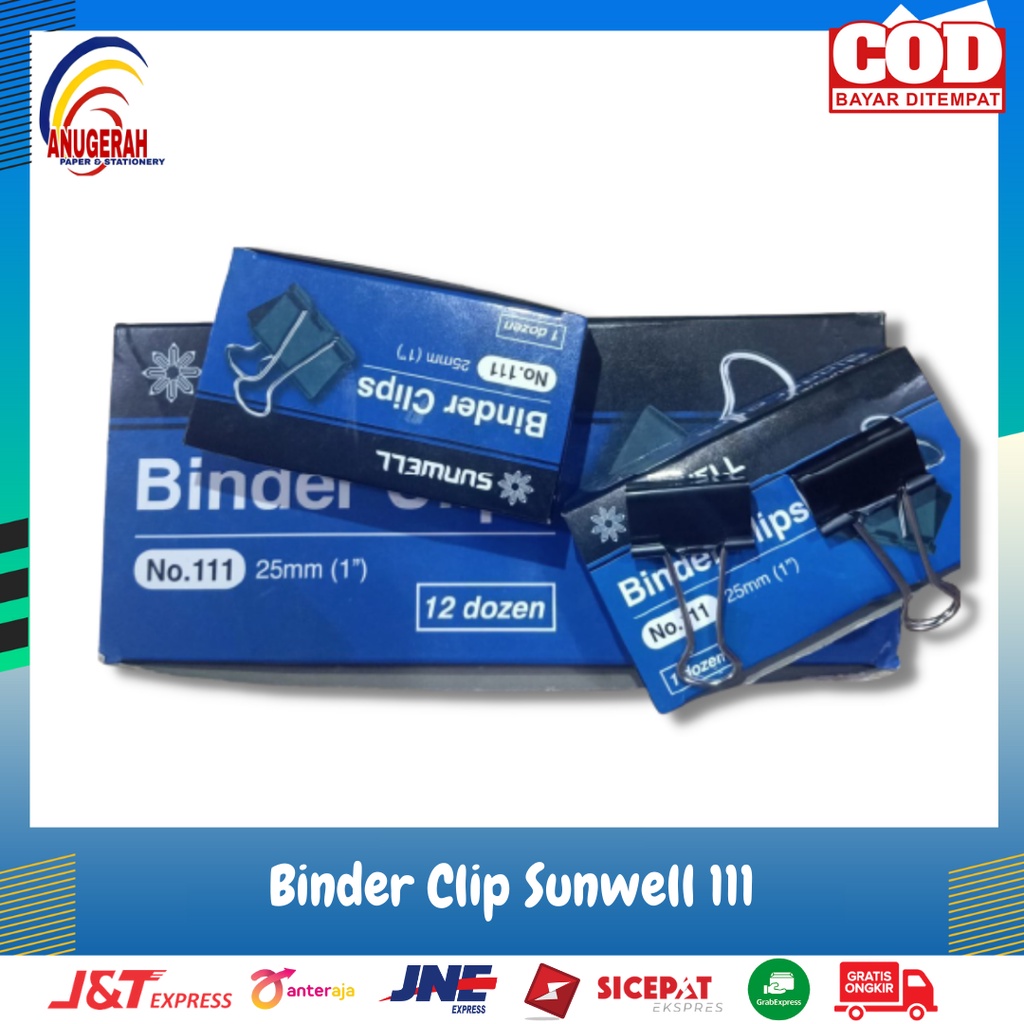 

Binder Clip Sunwell No 111 (PCS)