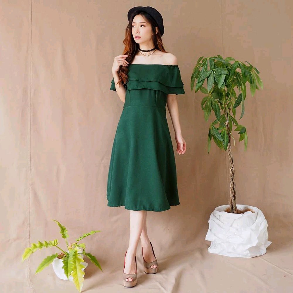 AP091 DRESS GAUN WANITA PESTA PARTY BIG SIZE JUMBO