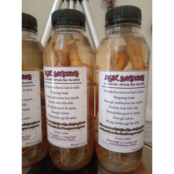 

Minuman Traditional Bali + Gingseng