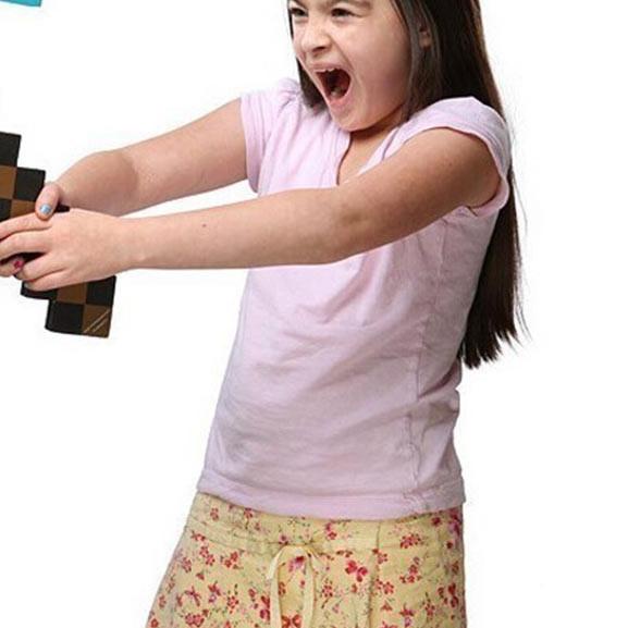 ✼ Mainan Pedang Minecraft sword bahan eva mine craft Creeper Diamond Pickaxe Untuk Hadiah Ulang Anak