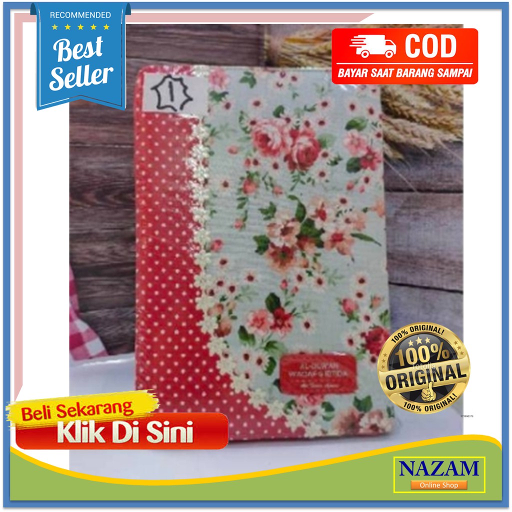 Al-Quran Waqaf dan Ibtida' A5 Resleting dari Suara Agung