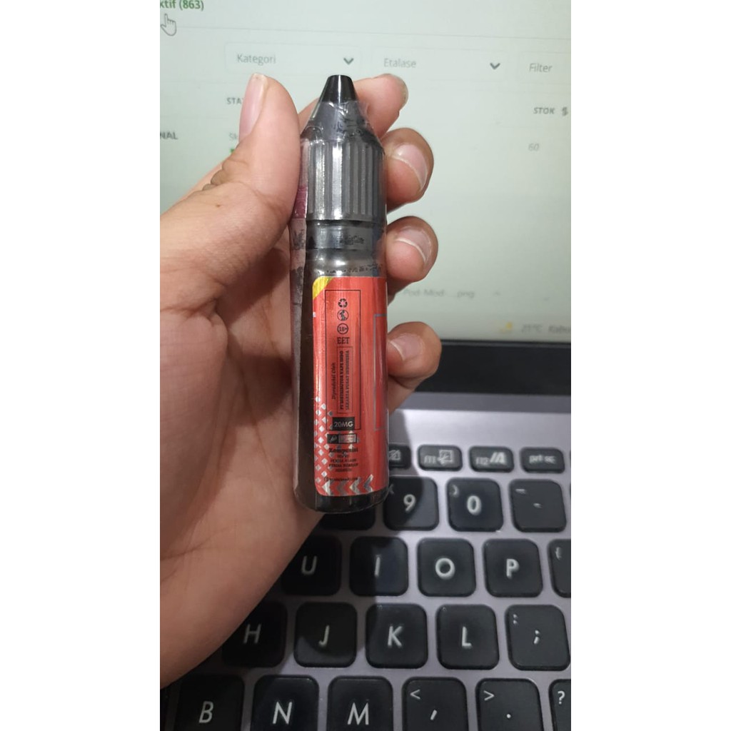 SALT MIX MERAH 15 ML 20 MG 100% ORIGINAL