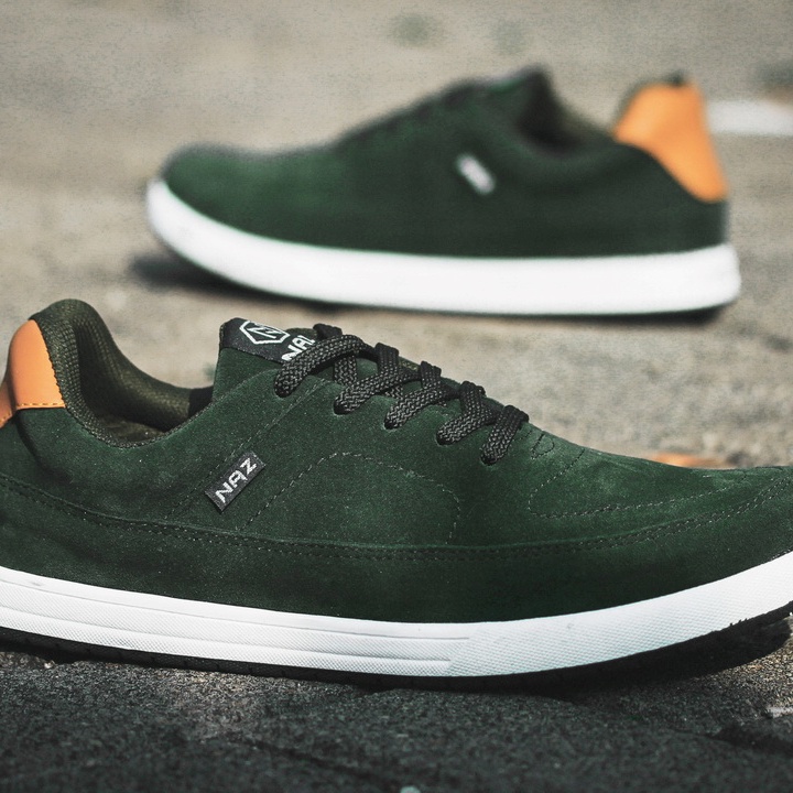 GUSTAV - Sneaker Casual Suede Sepatu  Naz Sepatu Kets Lokal Berkualitas