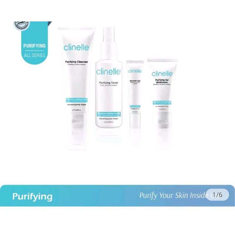clinelle purifying