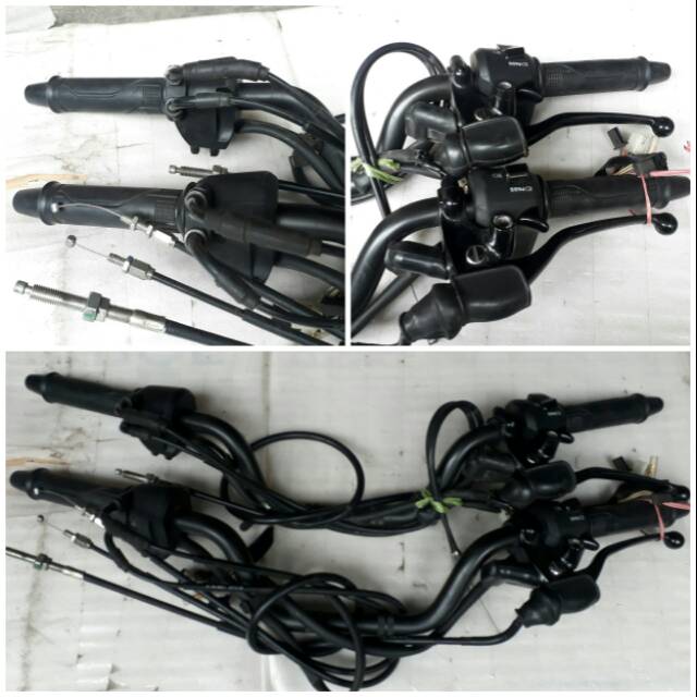 Stang Stir Holder Kanan Kiri Kopling Fullset Honda All New CB 150 CB150 R LED V3 2019 2020 Asli Ori 
