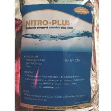 ady78 nitroplus probiotik nitrobacter untuk pengurai kolam lele