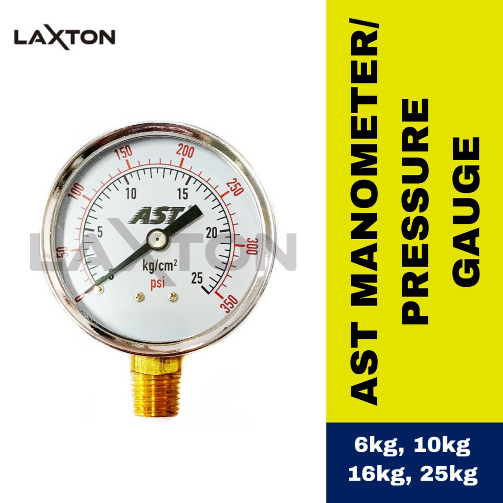 AST Manometer Pressure Gauge