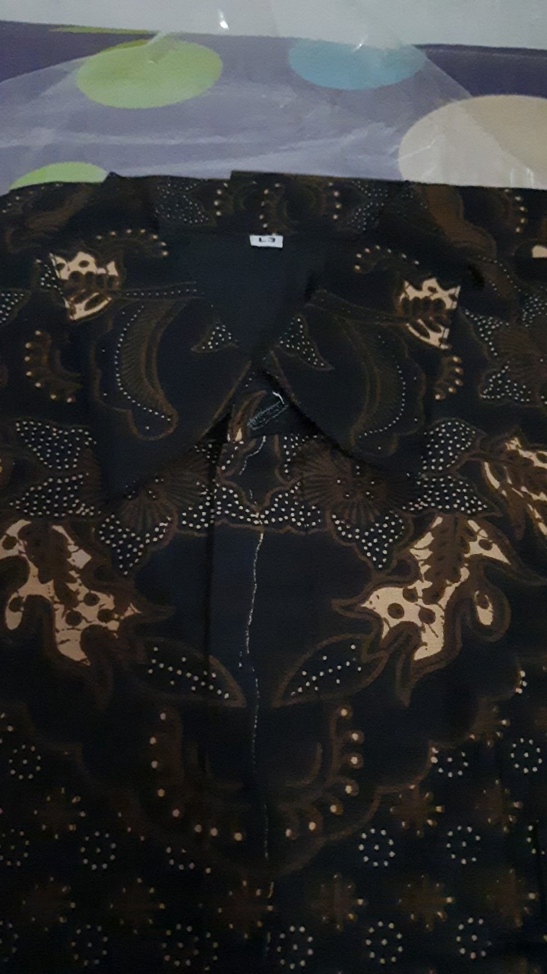 [full Furinng] Kemeja Batik Pria Lengan Panjang Motif Perwira Bahan Katun Sragenan