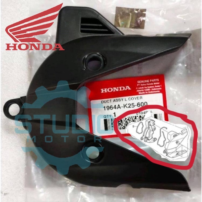 1964AK25600 Tutup CVT Cap L Cover  Beat Esp New K81 Scoopy eSP K93 1964AK25600