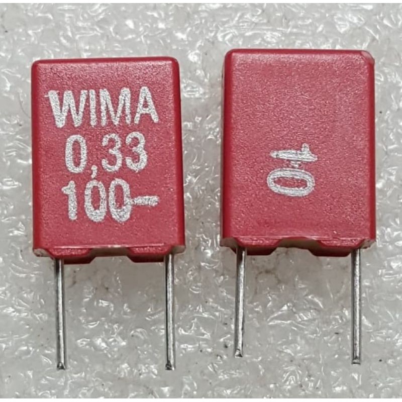 WIMA 330N 0.33uf 100V Audio grade