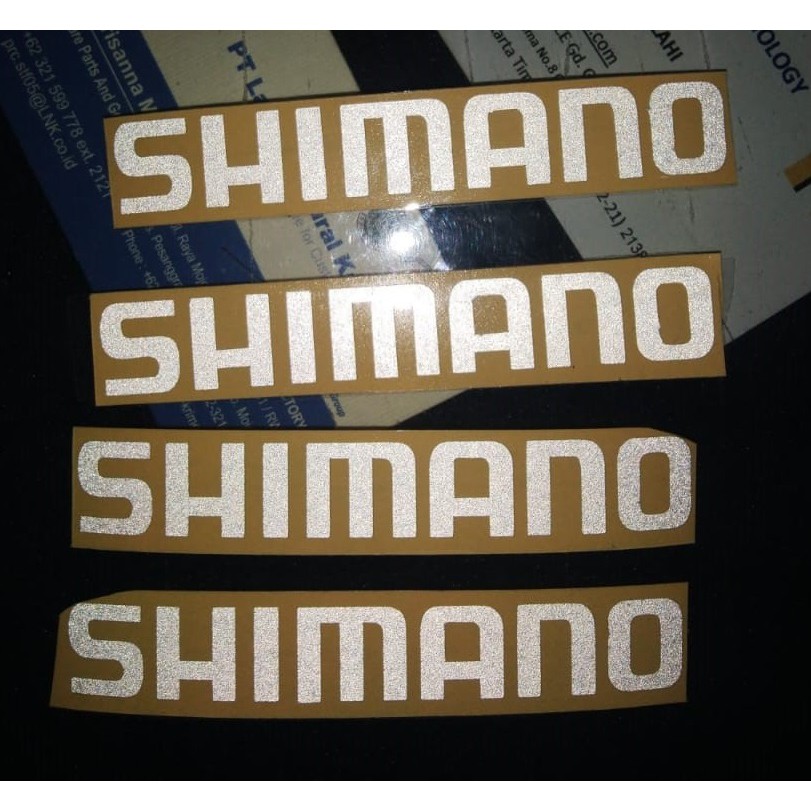 

sticker cutting shimano