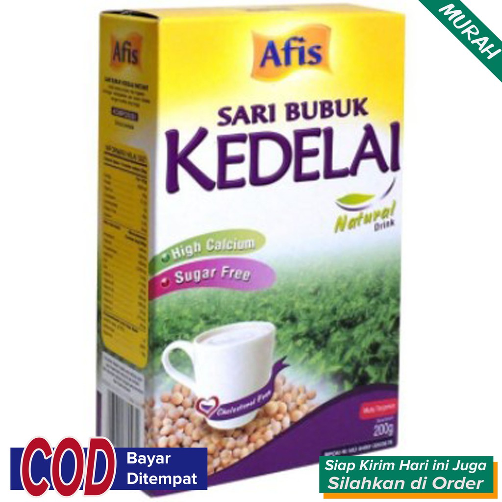 

AFIS Susu Bubuk Kedelai Natural 200g