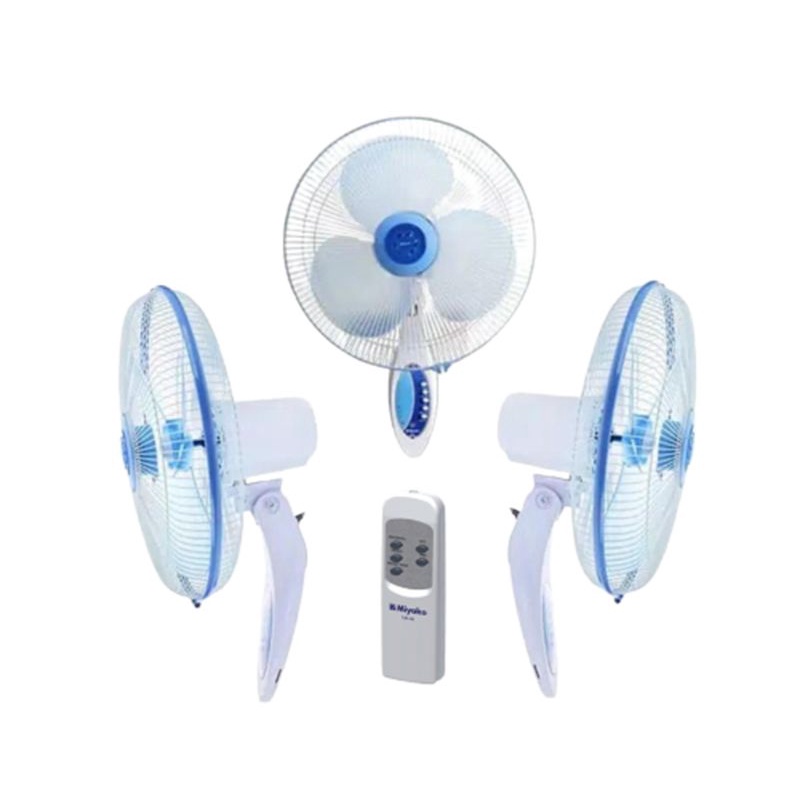 Wall Fan / Kipas Angin Dinding Miyako KAW-1689 RC Remote