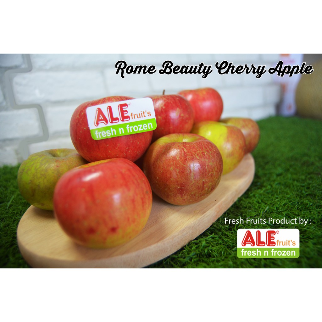 

buah Apel rome cerry fresh